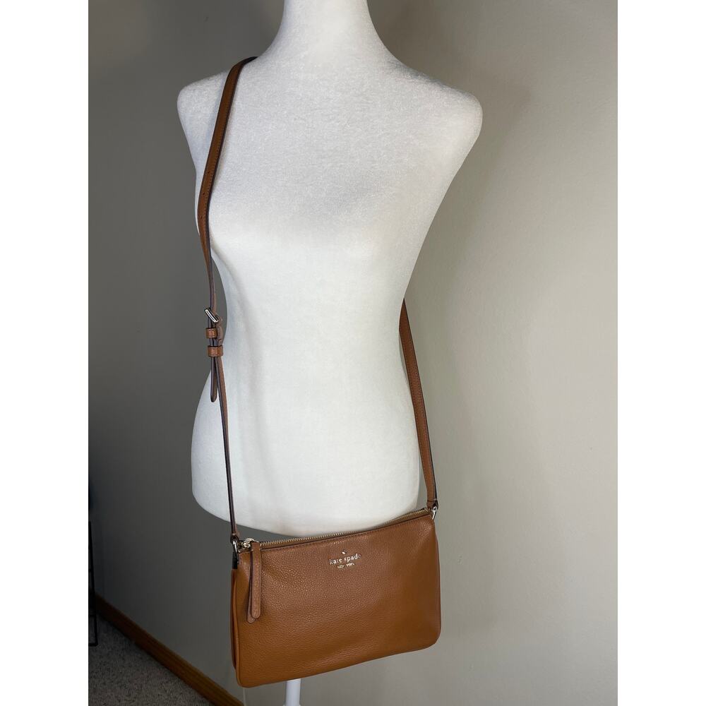 Kate Spade NY Jackson Warm Gingerbread Crossbody Bag